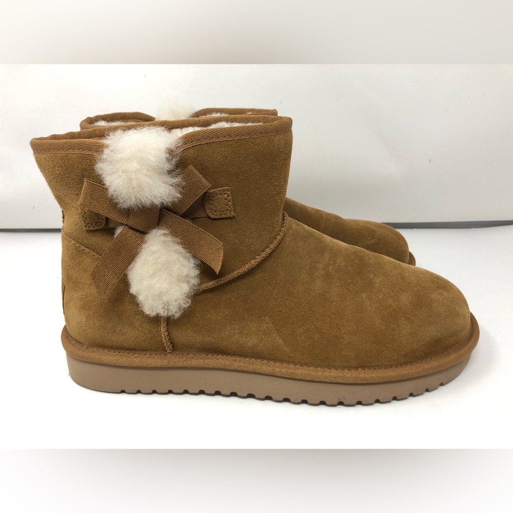Koolaburra by UGG Victoria Mini Boots Chestnut 9